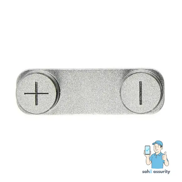 Volume Side Button Outer for Apple iPhone 5s Silver thumbnail